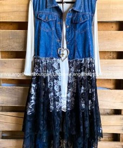 Origami AHB EXCLUSIVE: All The While Vest - Denim Black