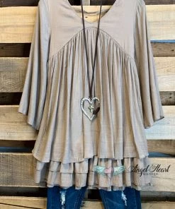 Sassybling AHB EXCLUSIVE: Only Thing That Matters Tunic - Mocha