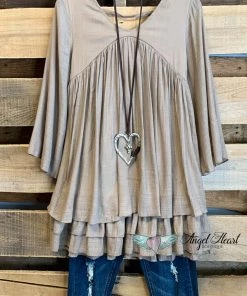 Sassybling AHB EXCLUSIVE: Only Thing That Matters Tunic - Mocha