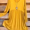 Heimish What's New Got To Keep On Moving Dress - Mustard