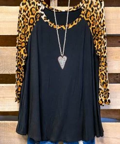 Emerald AHB EXCLUSIVE: Gotta Get Going Top - Leopard