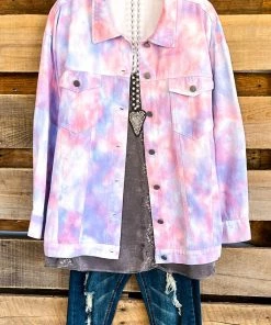 Haptics Sunset Mist Jacket - Pink/Blue - SALE