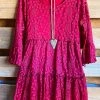 Sassybling What's New AHB EXCLUSIVE: Beautiful Melodies Tunic/Dress - Crimson