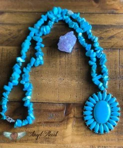 Southern Grace What's New Day By Day Necklace - Turquoise