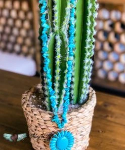 Southern Grace What's New Day By Day Necklace - Turquoise