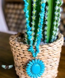 Southern Grace What's New Day By Day Necklace - Turquoise