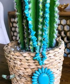 Southern Grace What's New Day By Day Necklace - Turquoise