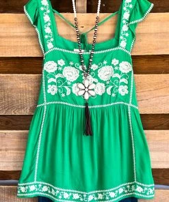 Andree Appreciation Vibes Top - Kelly Green What's New