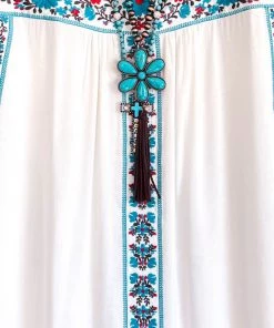 Andree All To Myself Top - Ivory Teal