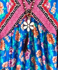 A&A What's New While We Were Dancing Dress- Blue