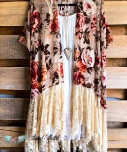 Origami AHB EXCLUSIVE - What A Beauty Kimono - Taupe