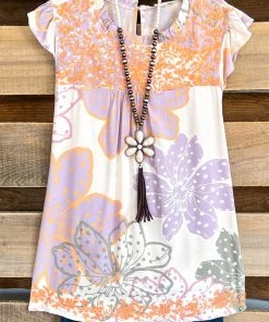 Andree Divine Charm Top - Lilac