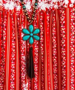 Andree Cheerful Blossoms Top - Tomato Red What's New