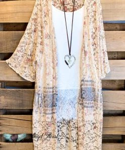 Origami AHB EXCLUSIVE: Changing Lives Long Lace Duster - SALE