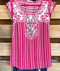 Andree Just Can't Wait Top - Magenta - SALE