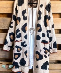 Jodifl Fuzzy Feelings Cardigan - Oatmeal - SALE