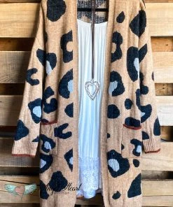 Jodifl Fuzzy Feelings Cardigan - Taupe