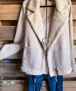 Davi & Dani Winter Warmth Coat - Cream - SALE-