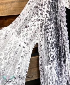 Origami AHB EXCLUSIVE: Embrace The Joy Cardigan - Ivory/Leopard