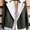 Davi & Dani Winter Warmth Coat - Olive - SALE