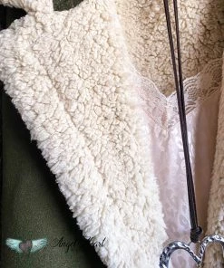 Davi & Dani Winter Warmth Coat - Olive - SALE