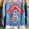 Andree Stitched With Love Jean Jacket - Denim What's New