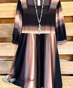 Sassy Look Illusions Of Affection Dress - Black - SALE-