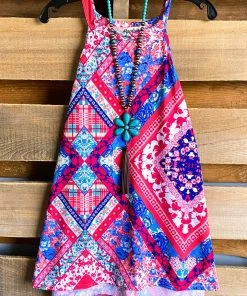 Haptics Urban Garden Blouse - Fuchsia - SALE