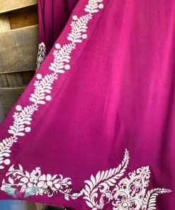 Andree By Unit AHB EXCLUSIVE: Rise Of Romance Cardigan - Burgundy - SALE