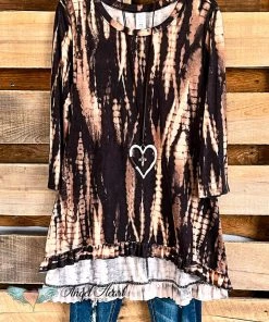 Sassy Look Restoring Control Tunic - Brown - SALE