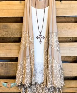 Sassybling AHB EXCLUSIVE: Sweet Sensation Vest - Taupe What's New