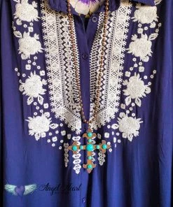 Andree AHB EXCLUSIVE: Beautiful All Around Dress - Navy