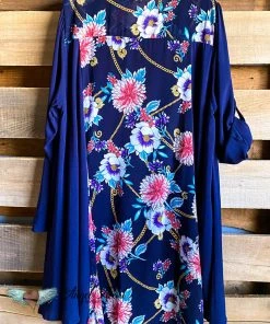 Andree AHB EXCLUSIVE: Beautiful All Around Dress - Navy