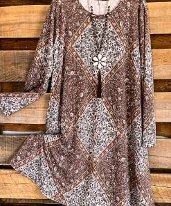 Crepas Zeal Of Approval Dress - Bronze What's New