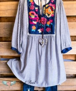 Andree What's New AHB EXCLUSIVE: Follow The Feeling Dress - Denim Blue