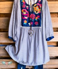 Andree What's New AHB EXCLUSIVE: Follow The Feeling Dress - Denim Blue