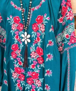 Andree What's New Here Without You Blouse - Teal