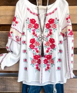 Andree Here Without You Blouse - Ivory What's New