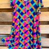 Sassy Look Accompanied By Laughter Dress - Multi