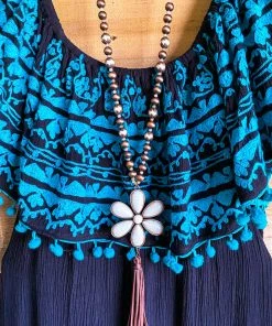 A&A What's New AHB EXCLUSIVE: Beautiful Reflections Tunic - Black/Turq