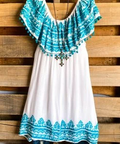 A&A AHB EXCLUSIVE: Beautiful Reflections Tunic - White