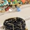 Urbanista What's New Layered Accent Beaded Bracelet- Black