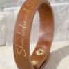 Urbanista What's New She Believed She Could Bracelet - Leather