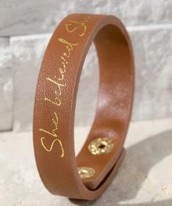 Urbanista What's New She Believed She Could Bracelet - Leather