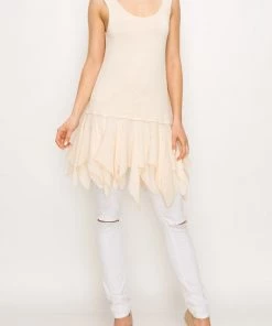 Origami What's New AHB EXCLUSIVE: All My Layers Tank - Beige