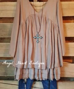 Sassybling AHB EXCLUSIVE: Only Thing That Matters Tunic - Mocha