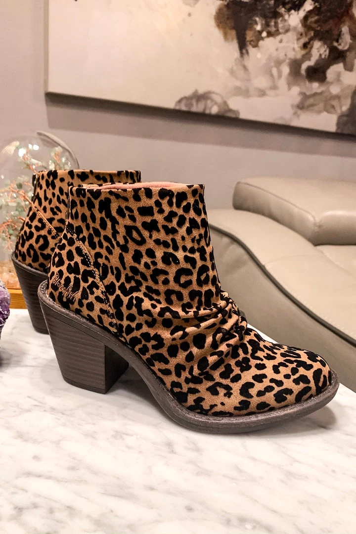 Blowfish Leave Your Mark Booties - Leopard 9 Blowfish Leave Your Mark Booties - Leopard