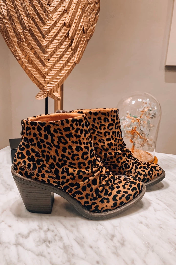 Blowfish Leave Your Mark Booties - Leopard 7 Blowfish Leave Your Mark Booties - Leopard