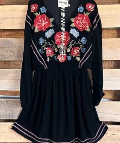 Angel Heart Boutique Living For The Night Dress - Black