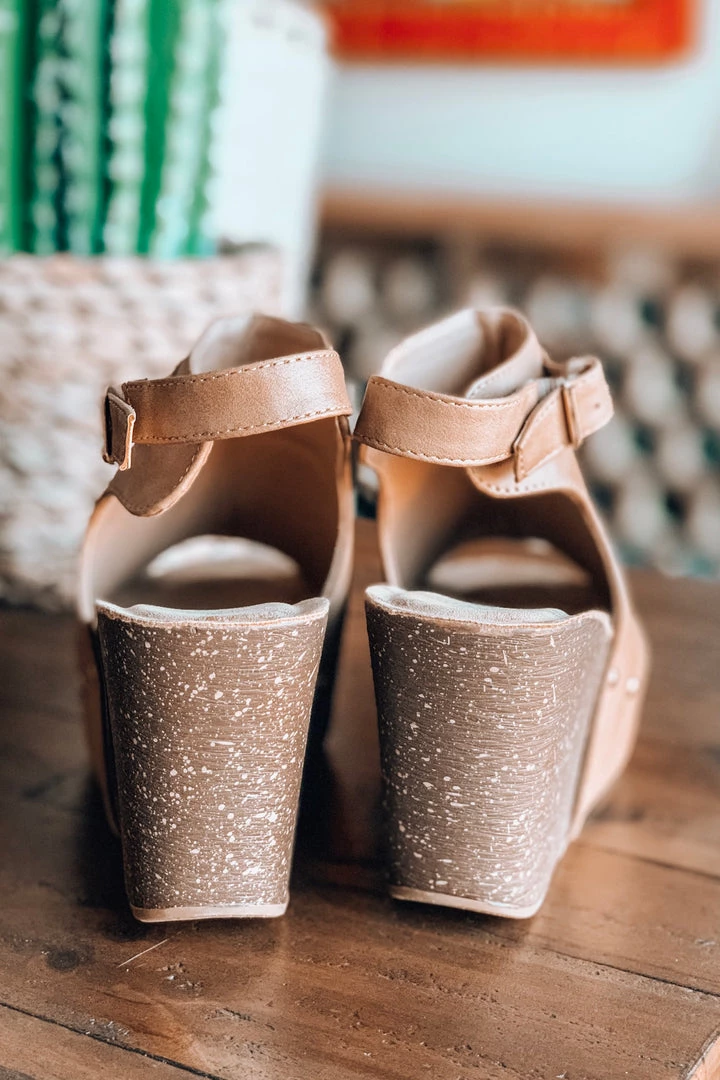 LA SHOE KING My Go To Wedge - Tan What's New 4 LA SHOE KING My Go To Wedge - Tan What's New